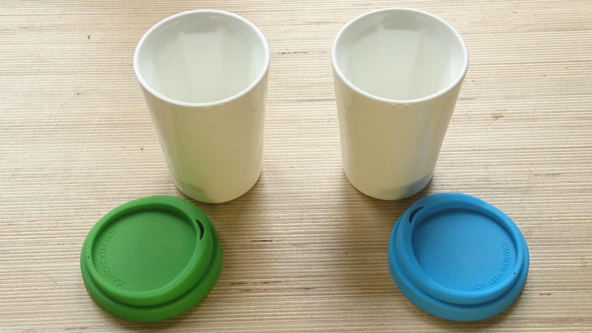 A pair of yellow Therma cups – Therma Cup co